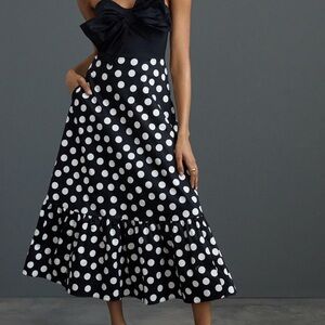 Black and White Polka Dot Dress